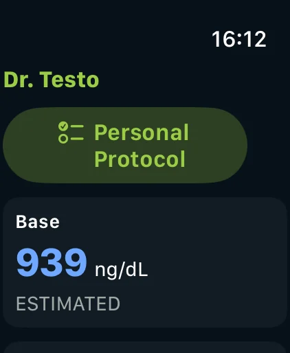 Apple Watch preview showing the synced daily summary